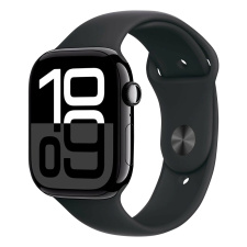 Apple Watch Series 10 Умные часы Apple Watch Series 10 46 мм Jet Black Aluminium Case with Sport Band Black S/M watch