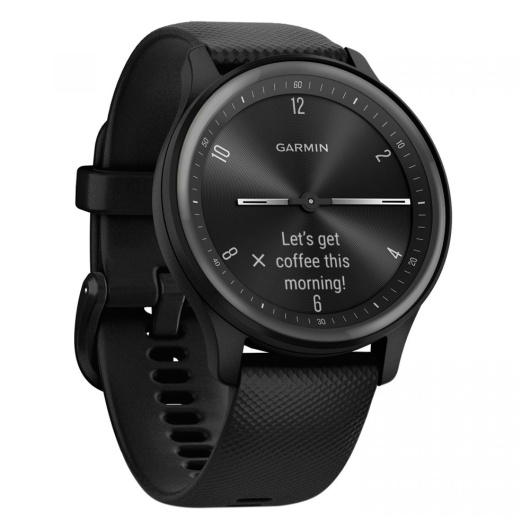 Умные часы Garmin Vivomove Sport черный/черный