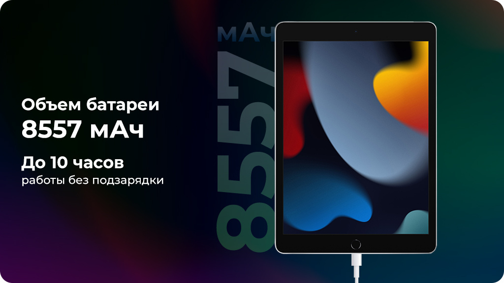 Apple iPad (2021) Wi-Fi 256Gb Серебристый (РСТ)