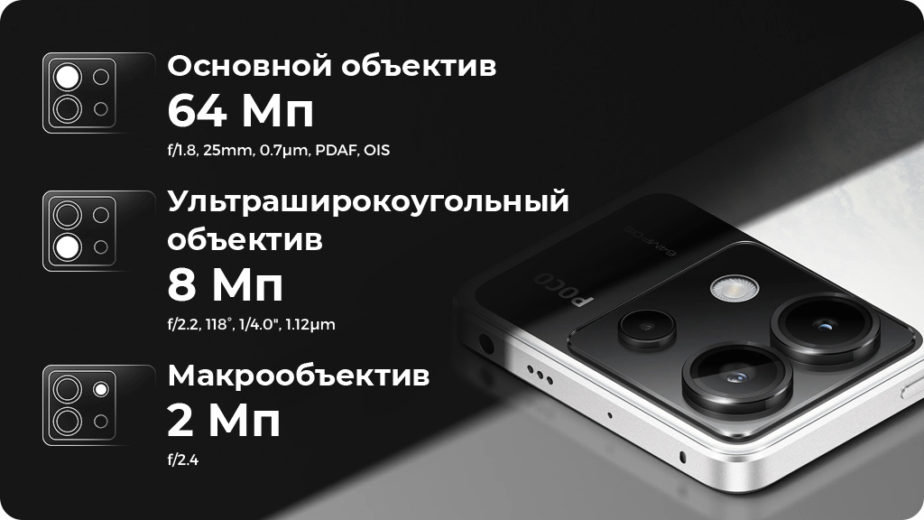 Xiaomi Poco X6 12/256Gb Global Синий